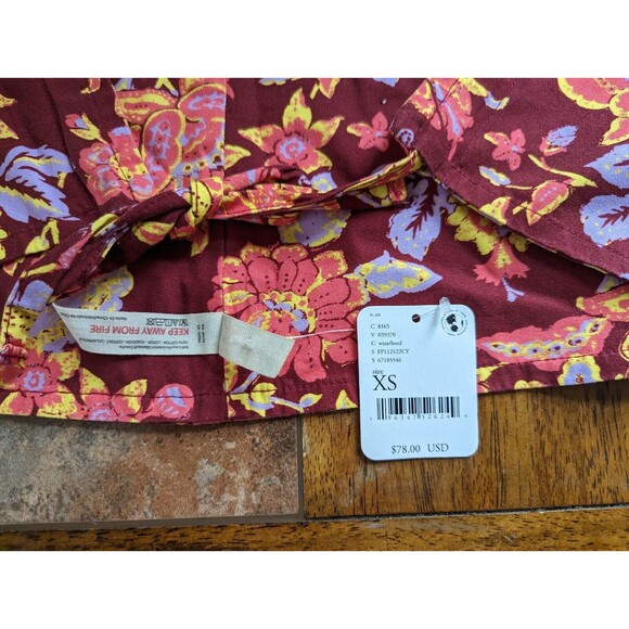 Intimately Free People Bandeau Bralette Floral Pattern Summer Top XS - Picture 3 of 3